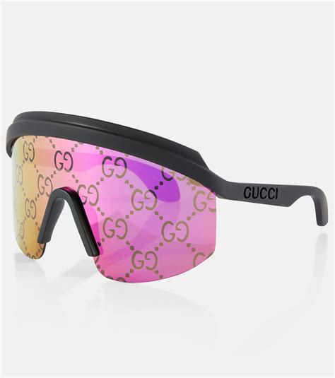 gucci checkered suit mask|authentic gucci mask sunglasses.